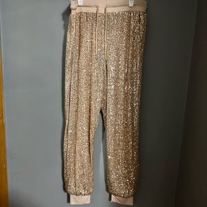 Sequin Joggers